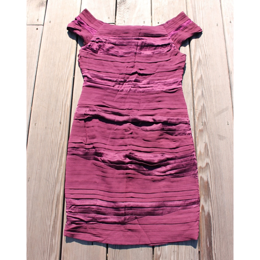 Alice & Olivia Purple Bodycon Dress